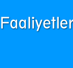 faaliyetler